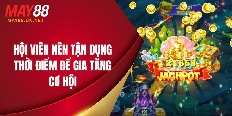 Các khung giờ cao điểm có tỷ lệ xuất hiện boss cao