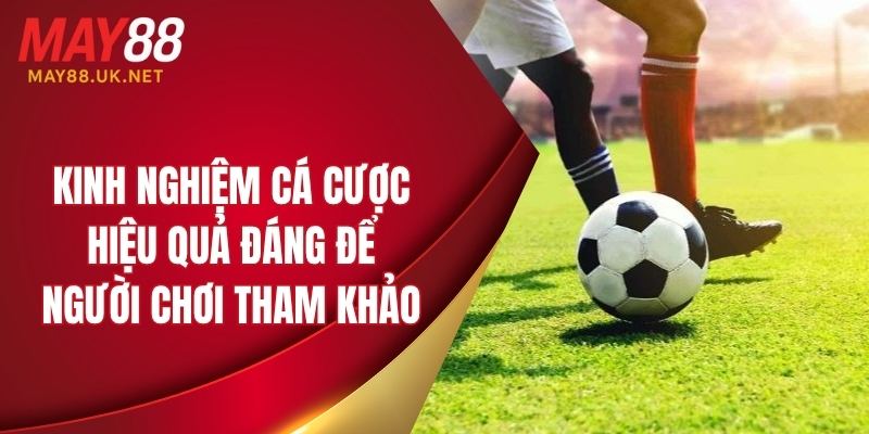 Kinh nghiệm cá cược hiệu quả đáng để người chơi tham khảo