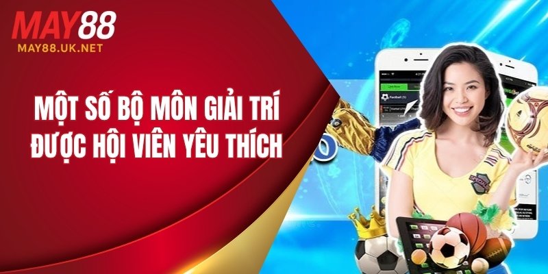 Một số bộ môn giải trí được hội viên yêu thích
